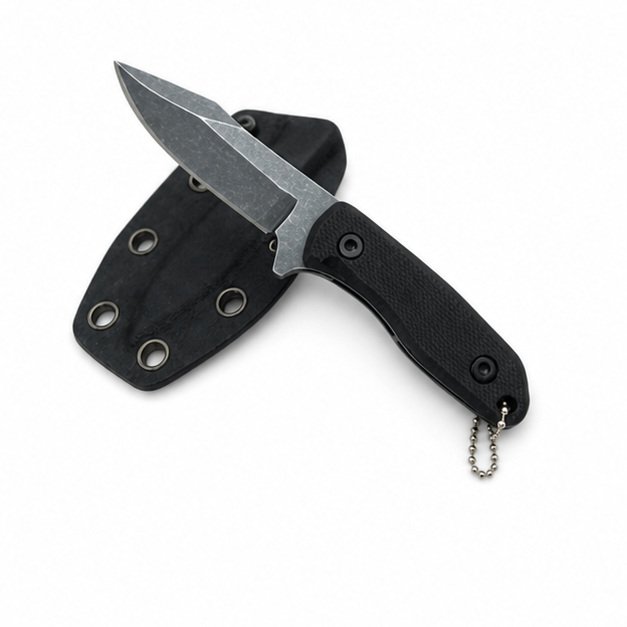 Neck Knife necklace to carry with you Protect K sheath