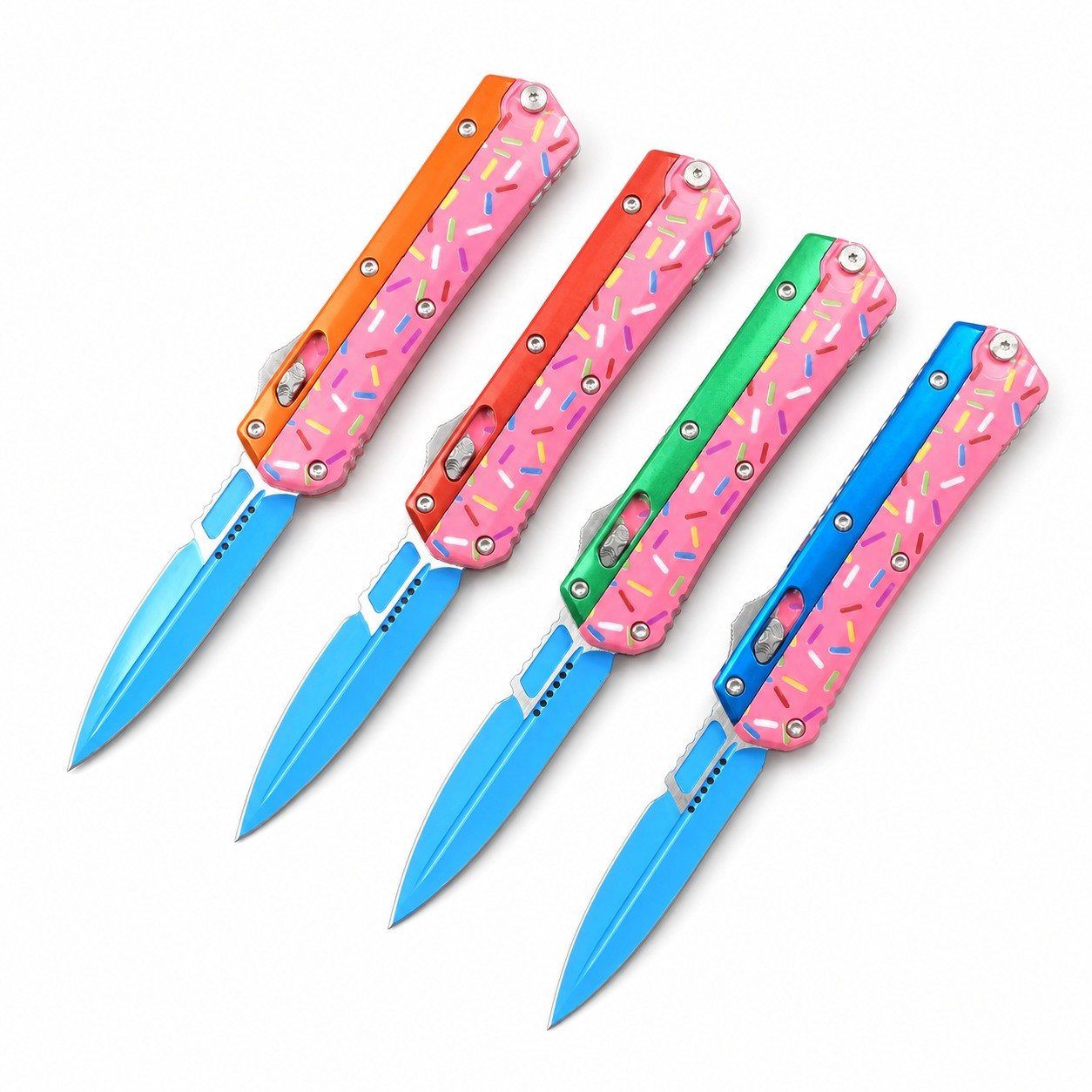 Zinc-handled Snake God Donut Is The Standard Size OTF Knife